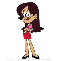 How to Draw Ms. DiMartino from The Loud House