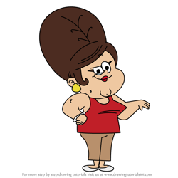 How to Draw Myrtle Reynolds from The Loud House