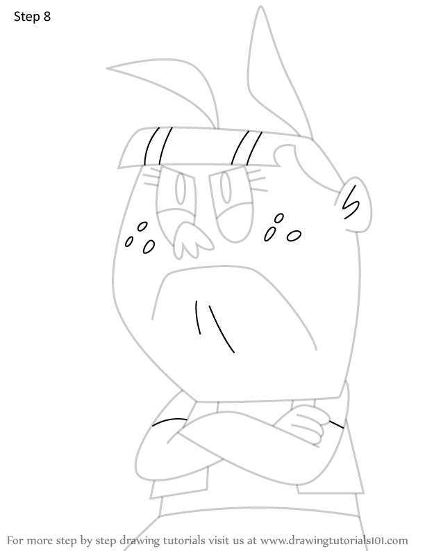How to Draw Bibi from The Mighty B! (The Mighty B!) Step by Step ...