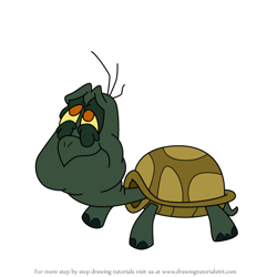 How to Draw Chester Turtleton from The Mighty B!