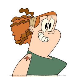 How to Draw Hilary Higgenbottom from The Mighty B!