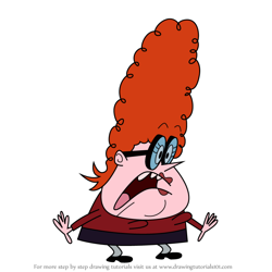How to Draw K.G. Bianca from The Mighty B!
