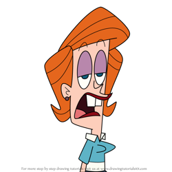 How to Draw Mary Frances Gibbons from The Mighty B!