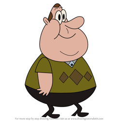 How to Draw Mr. Lefkowitz from The Mighty B!