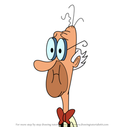 How to Draw Old Timey Banker from The Mighty B!