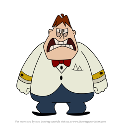 How to Draw Richard Gibbons from The Mighty B!