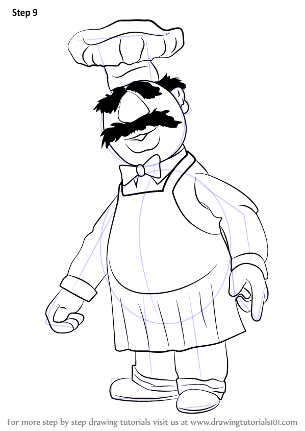 Learn How to Draw Swedish Chef from The Muppet Show (The Muppet Show