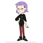 How to Draw Amity Blight from The Owl House