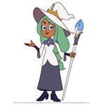 How to Draw Azura from The Owl House