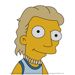 How to Draw Bodhi from Simpsons