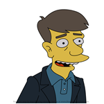 How to Draw Booth Wilkes-John from Simpsons