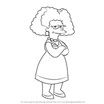 How to Draw Selma Bouvier from The Simpsons