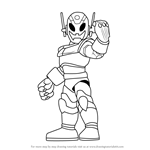 How to Draw Ultron from The Super Hero Squad Show