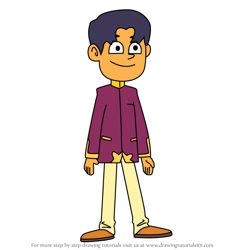 How to Draw Rohan from The Twisted Timeline of Sammy & Raj