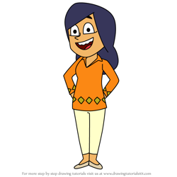 How to Draw Uma Gupta from The Twisted Timeline of Sammy & Raj