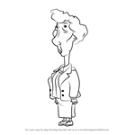 How to Draw Cordelia Thornberry from The Wild Thornberrys