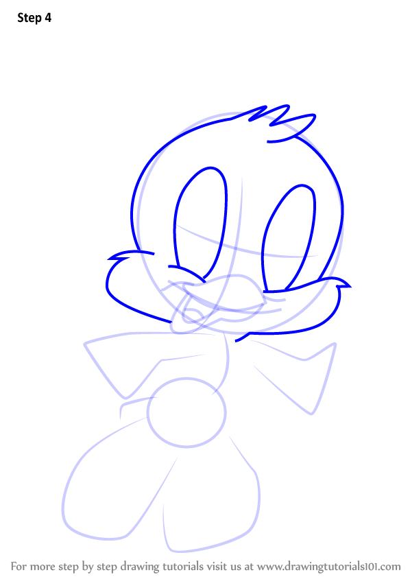 Step by Step How to Draw Sweetie Bird from Tiny Toon how to draw sweetie bird from tiny toon adventures step by step