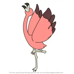 How to Draw Flamingos from Tish Tash