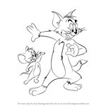 How to Draw Tom and Jerry