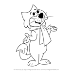 How to Draw Fancy-Fancy from Top Cat