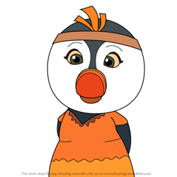 How to Draw Beth from Top Wing