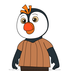 How to Draw Bill from Top Wing