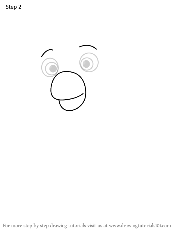 How to Draw Bill from Top Wing (Top Wing) Step by Step ...