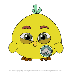 How to Draw Cheep from Top Wing