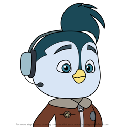 How to Draw Speedy from Top Wing