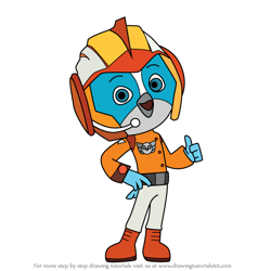 How to Draw Swift in Uniform from Top Wing