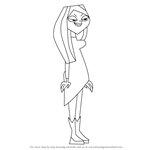 How to Draw Jane from Total Drama Island