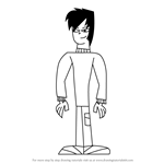 How to Draw Scott from Total Drama Island