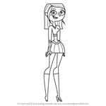 How to Draw Amy from Total Drama