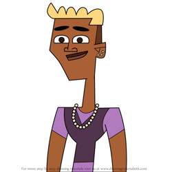 How to Draw Bowie from Total Drama