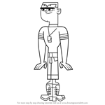 How to Draw Brick from Total Drama