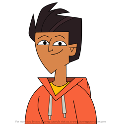 How to Draw Chase from Total Drama