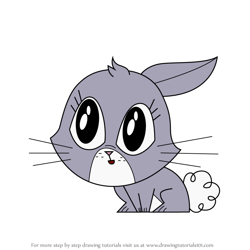 How to Draw DJ's bunnie from Total Drama