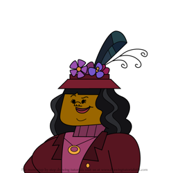 How to Draw DJ's mother from Total Drama