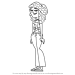 How to Draw Laurie from Total Drama