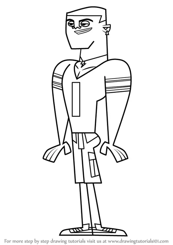 Learn How to Draw Lightning from Total Drama (Total Drama) Step by Step :  Drawing Tutorials