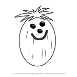 How to Draw Mr. Coconut from Total Drama