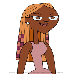 How to Draw Nichelle from Total Drama