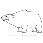 How to Draw Polar bear from Total Drama