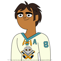 How to Draw Raj from Total Drama