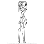 How to Draw Samey from Total Drama