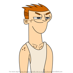 How to Draw Scott from Total Drama