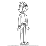 How to Draw Shawn from Total Drama