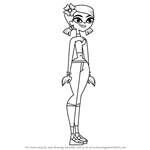 How to Draw Zoey from Total Drama