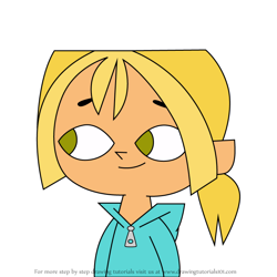 How to Draw Bridgette from Total DramaRama