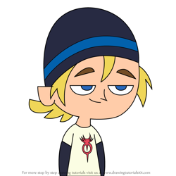 How to Draw Jude from Total DramaRama